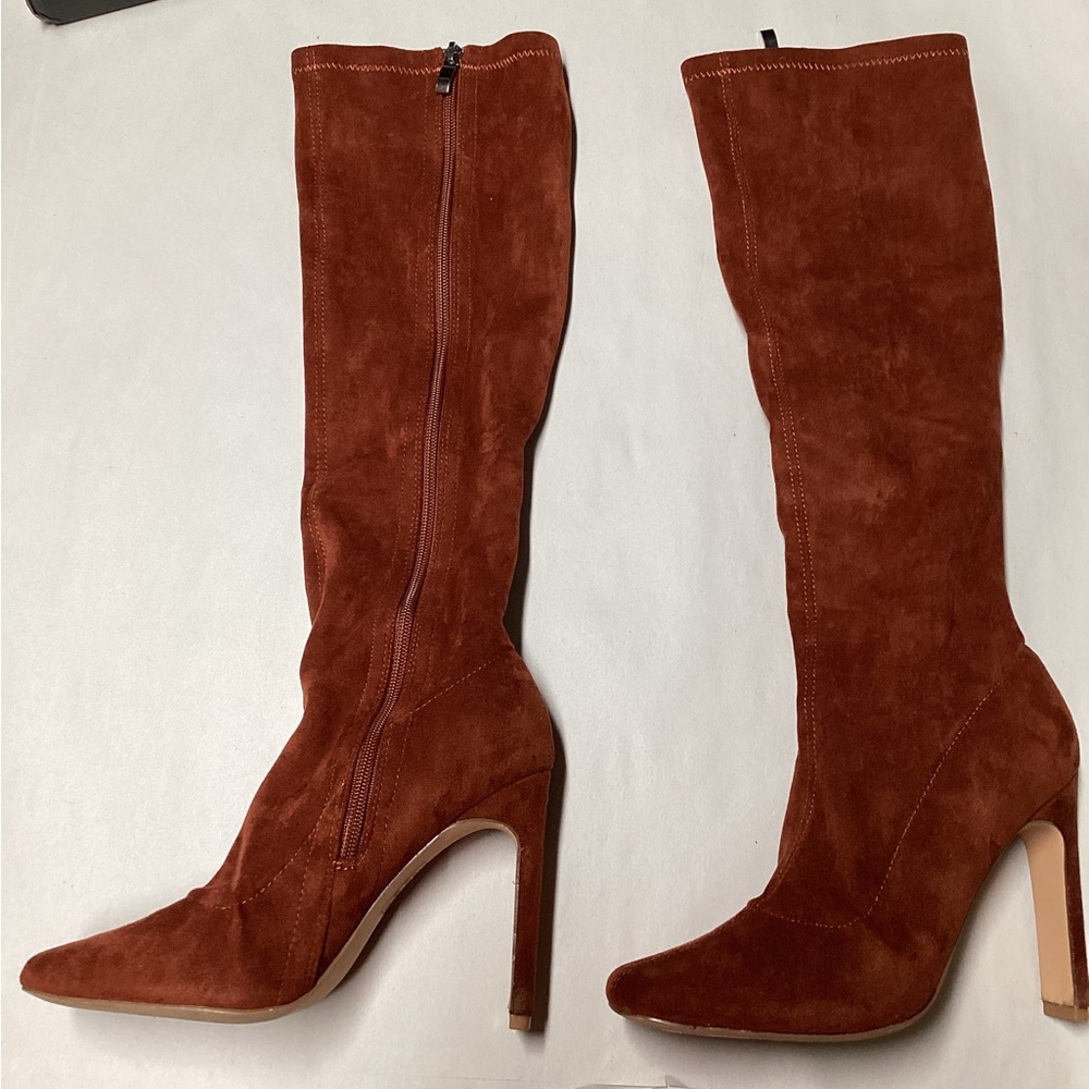 Lulu’s Loriah High Shaft Mid Calf Boot Sz 7